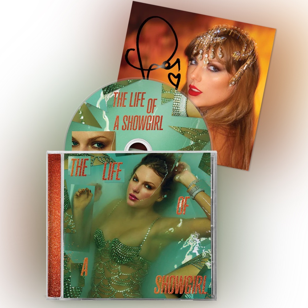 THE LIFE OF A SHOWGIRL CD + HAND SIGNED PHOTO 1